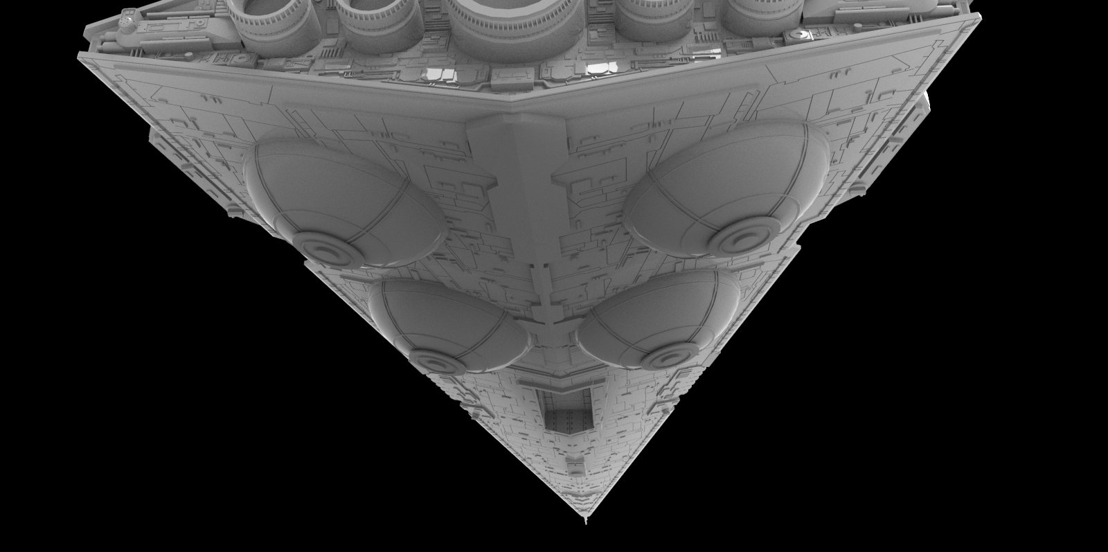 AM2712 Тяжелый имперский крейсер интердиктор «Обездвиживающий-418» Arma Models