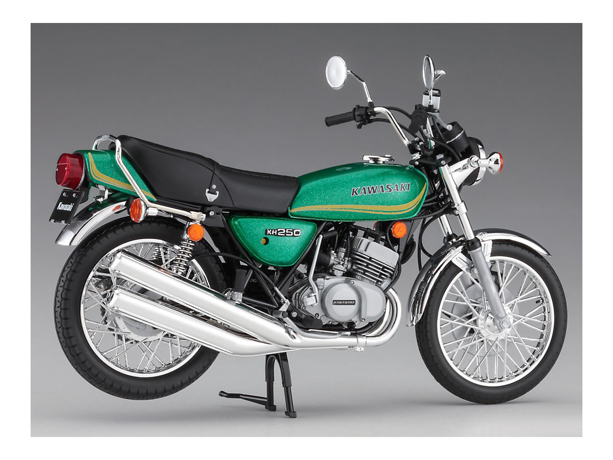 21508-МотоциклKAWASAKI KH250-B3/B4 Hasegawa