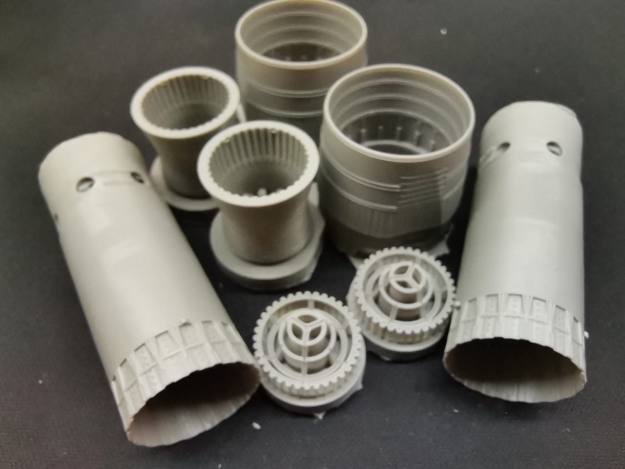 AM7246 Сопла Д-30Ф6 для модели Миг-31 от Звезда