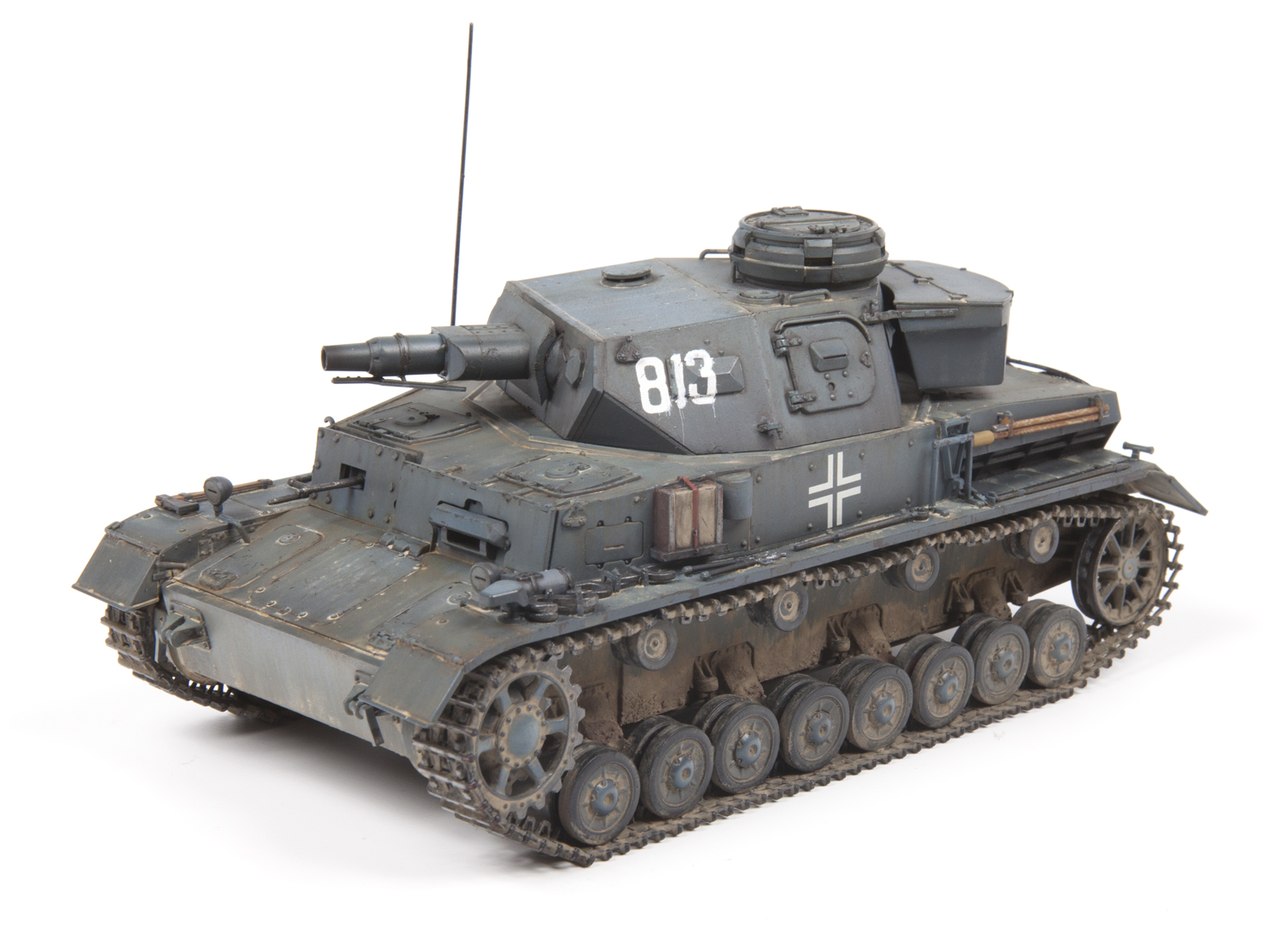 3641 Немецкий танк PZ IV-E 1/35 Звезда