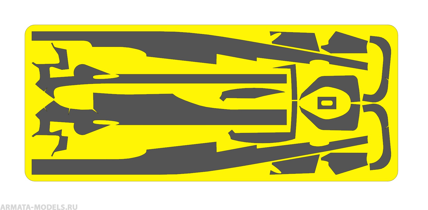 AM144128 Окрасочная маска А-50  борт номер 50 Звезда