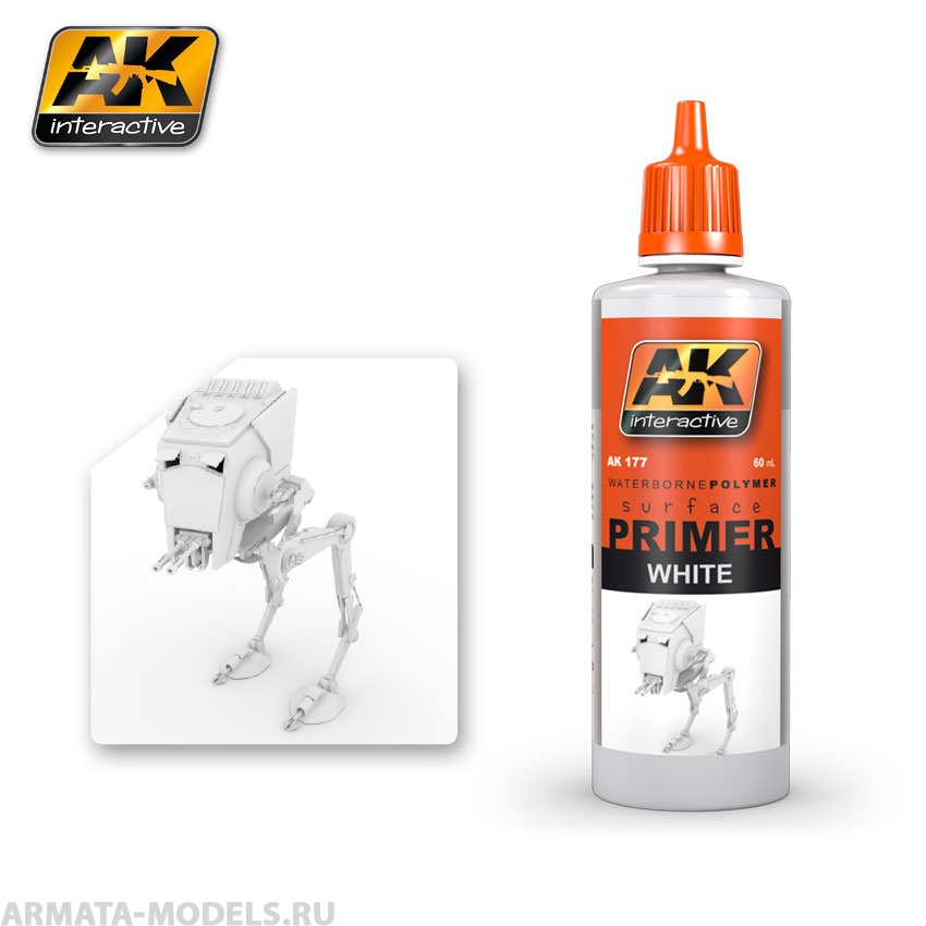 AK-177 Грунт акриловый WHITE PRIMER