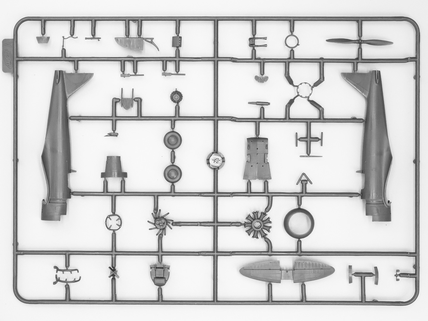 72202 Кі-27b Японский истребитель ICM
