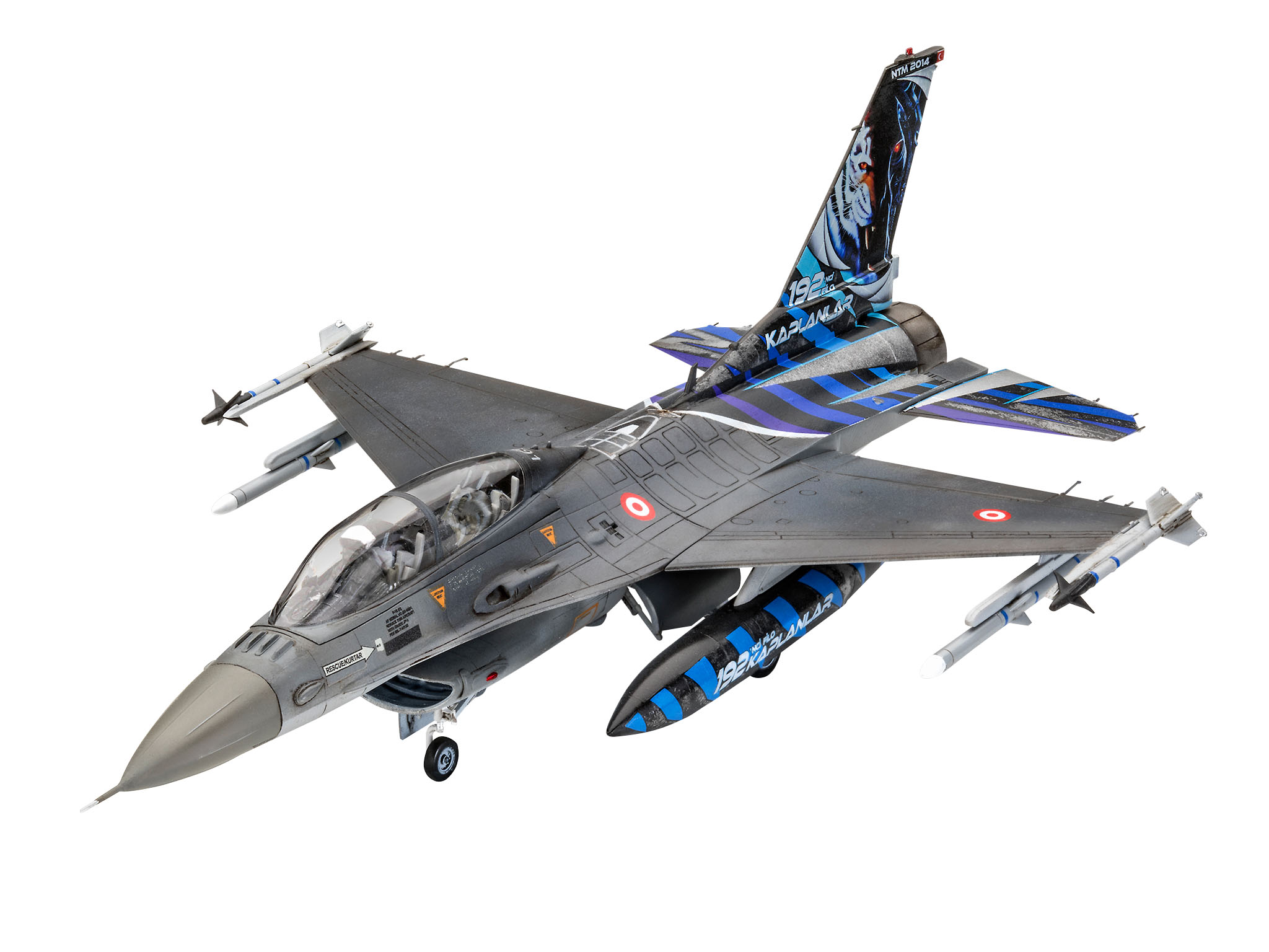 03844RE Легкий истребитель F-16D Fighting Falcon Revell
