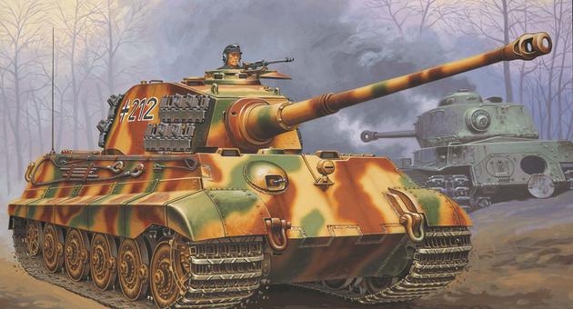 03129 Танк Tiger II Ausf. B Revell
