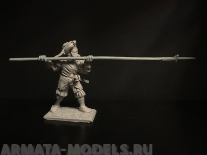 353ТБ Пеший ландскнехт бьющий пикой Три Богатыря