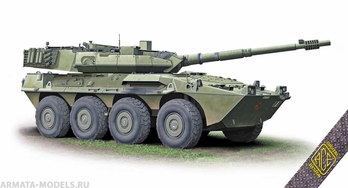 ACE72437 Итальянский колесный танк Centauro B1 ACE