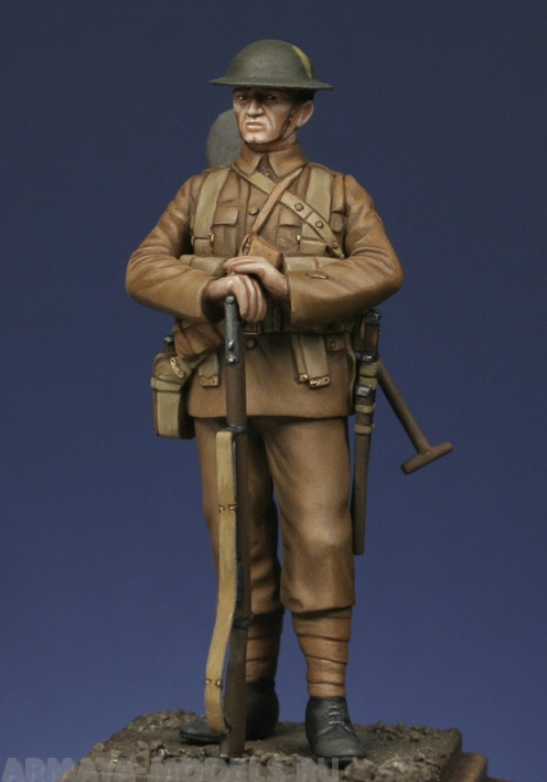 GG10 Фигура Fantassin Anglais 1910 Metal Modeles