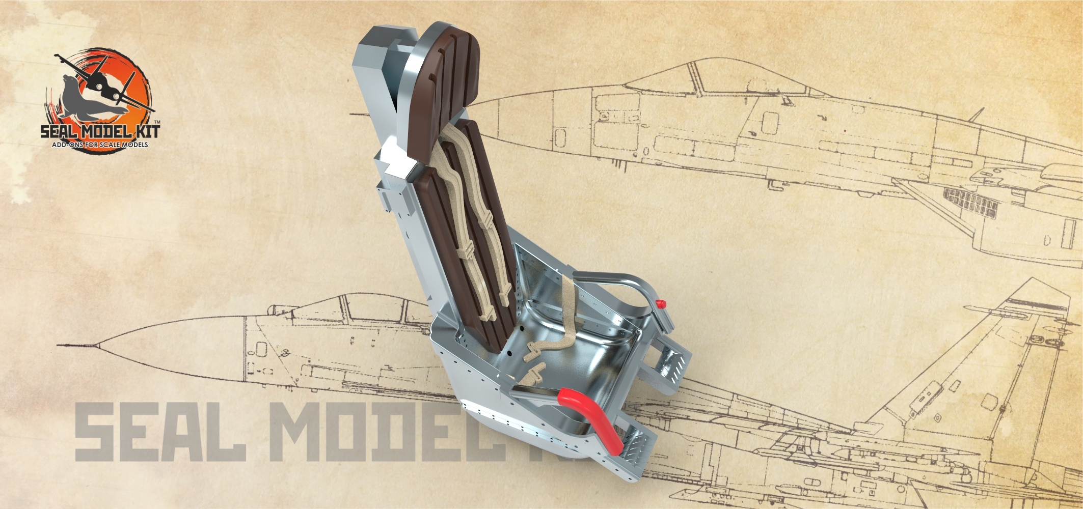 smk48016 Кресло КК-1 для Миг-15бис,1/48