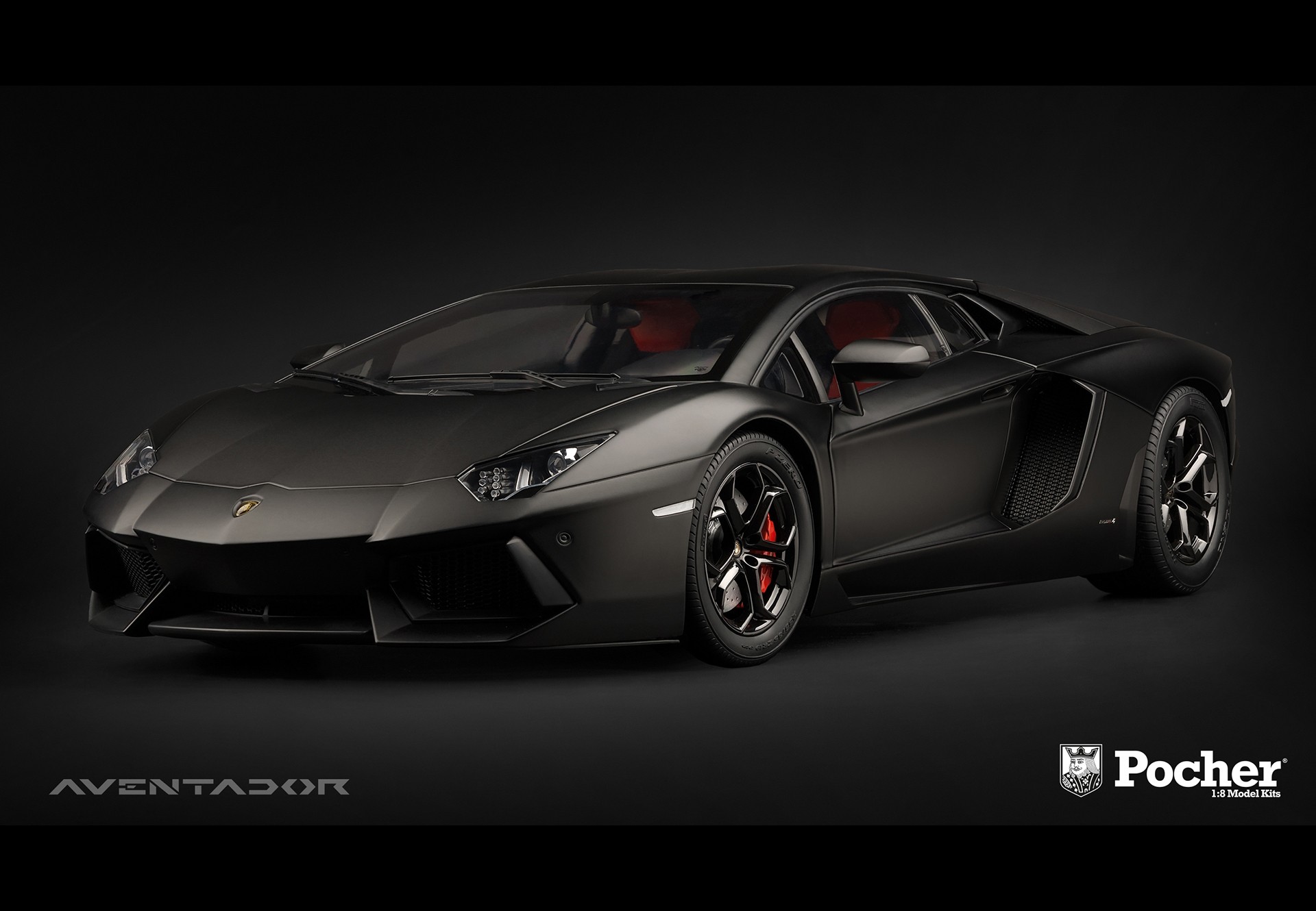 Lamborghini Aventador Nero Nemesis (Полуматовый черный)