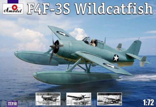 АМ72210 Самолет F4F-3S Wildcatfish Amodel