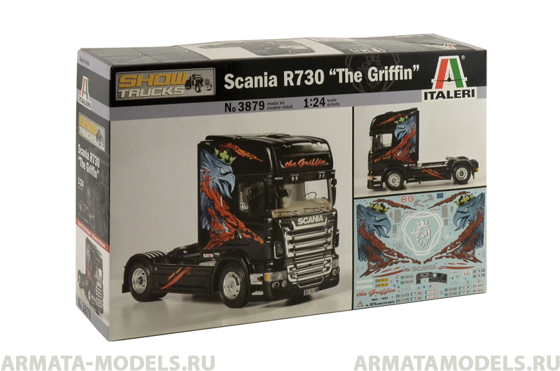 3879ИТ Грузовик SCANIA R730 Italeri