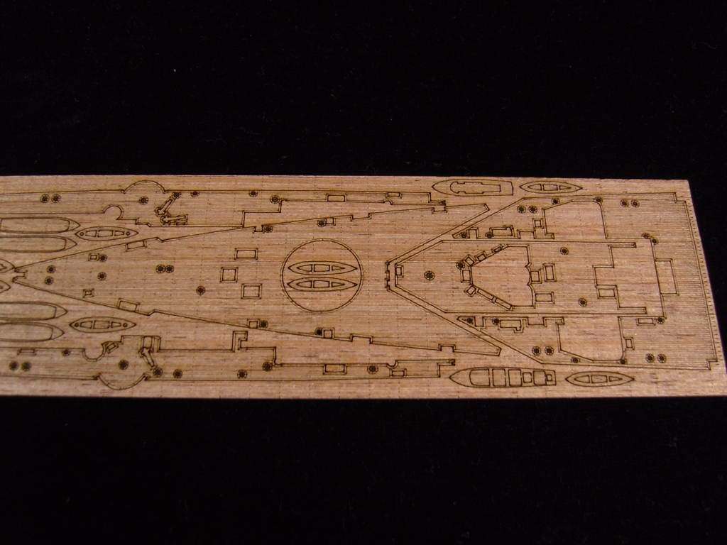 AW20024 Деревянная палуба для HMS Repulse 1941