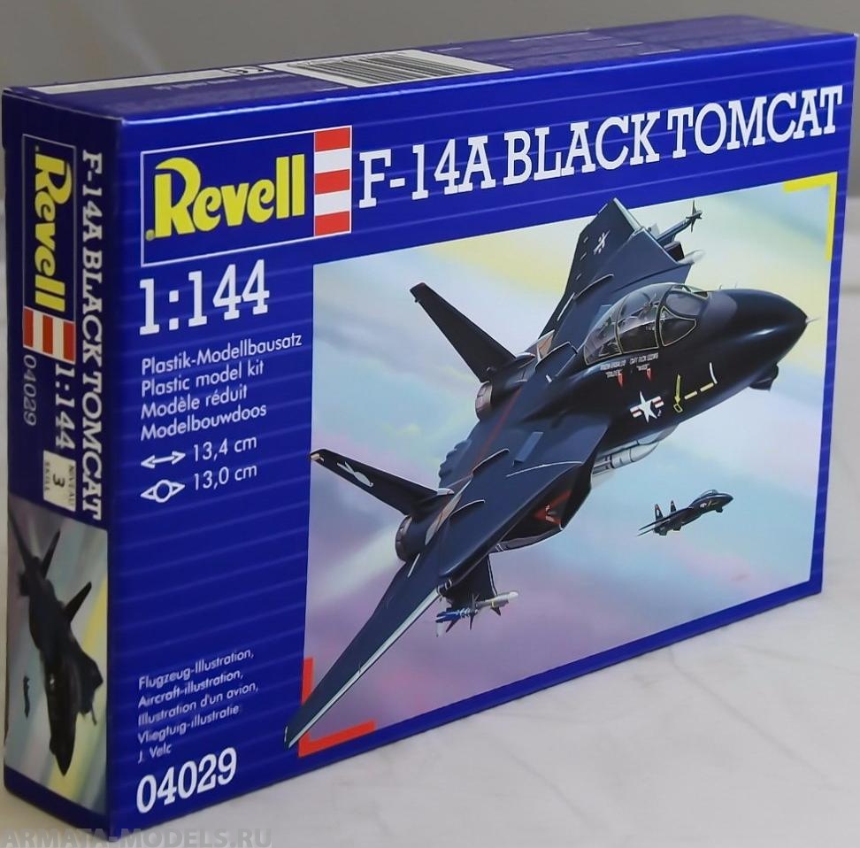 04029 Военный самолет F-14 Tomcat Black Bunny Revell