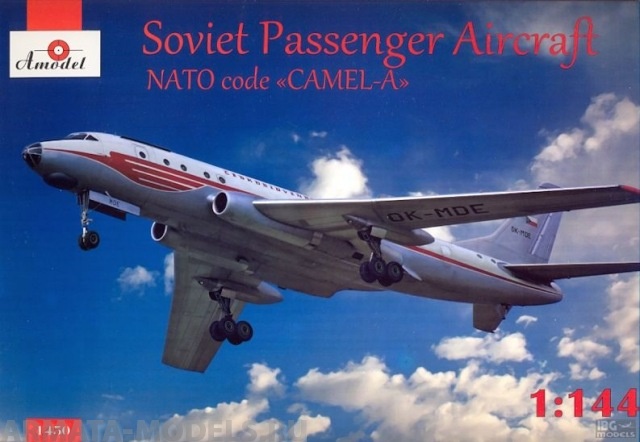 АМ1450 Ту-104А ВВС/Чехия Amodel
