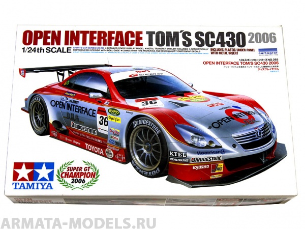 24293  Lexus Open Interface Tom's SC430 Tamiya