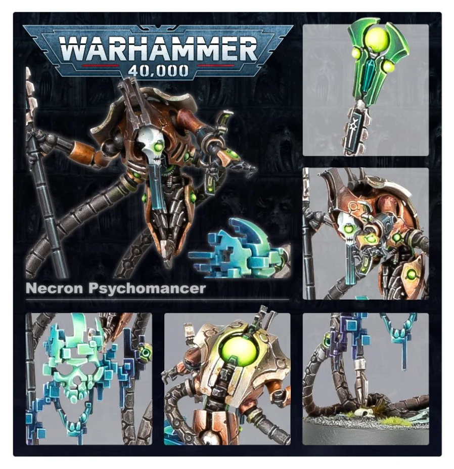 49-33GW Набор Некроны. Психомант (Necrons Psychomancer)