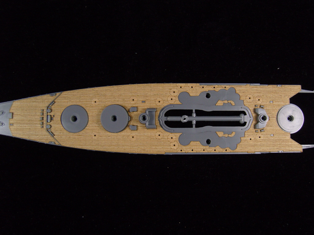 AW20043 Деревянная палуба для IJN Yamato