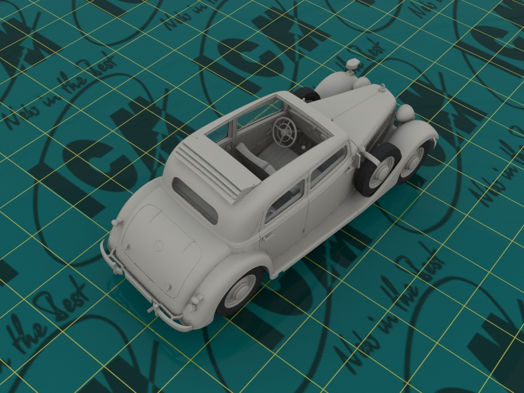 35537 Typ 320 (W142) седан, Германский штабной автомобиль  II МВ ICM