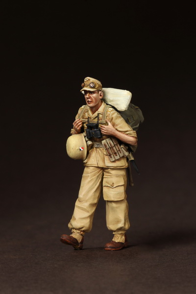 35122SOGA Feldwebel Fallschirmjager- Brigade Ramcke. El Alamein, August 1942. SOGA Miniatures