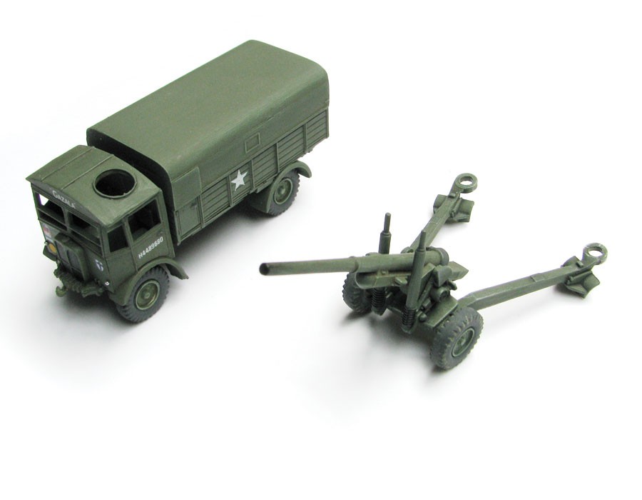 A01314V Грузовик с 5.5 дюймовой пушкой AEC Matador & 5.5inch Gun Airfix