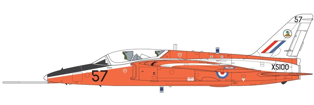 A02105 Самолет  FOLLAND GNATT.l Airfix