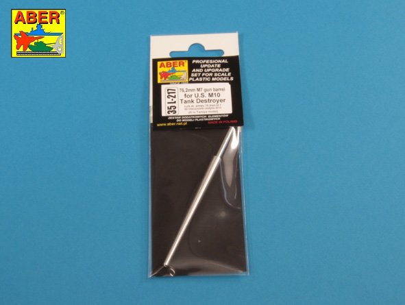 ABR-35-L-217  Дополнения для 76,2mm M7 Gun Barrel for U.S. M10 Tank Destroyer