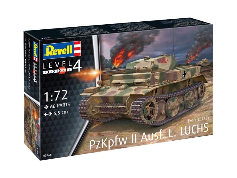03266 Немецкий лёгкий танк Pz.Kpfw. II