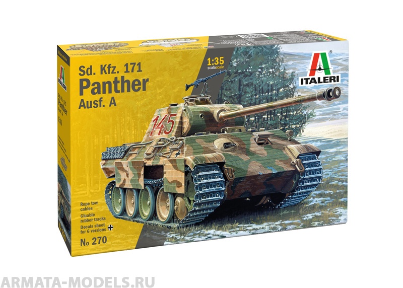 0270ИТ SD.KFZ. 171 PANTHER AUSF.A Italeri