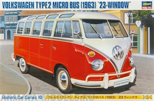 21210 Автомобиль VOLKSWAGEN T2 Microbus 23W Hasegawa