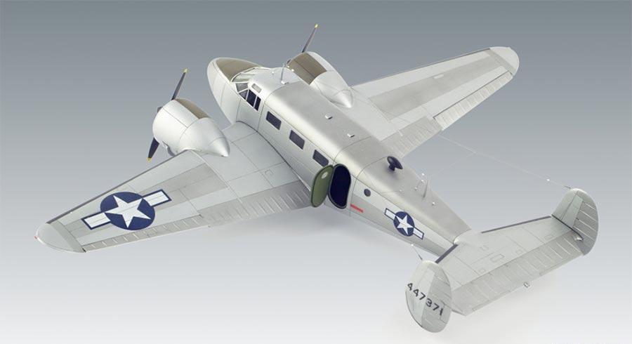 48181 C-45F/UC-45F, пассажирский самолёт ВВС США II МВ ICM