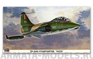 09768 Самолет F-104S STARFIGHTER NATO Hasegawa