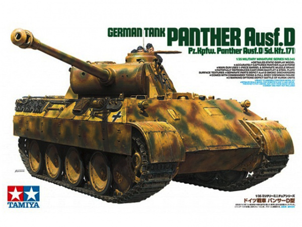 35345T Немецкий танк Panther Type D Tamiya