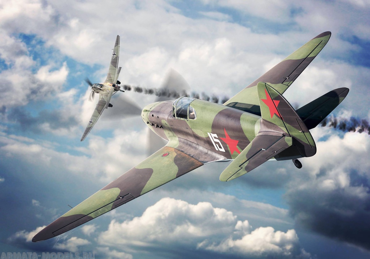 BRP72021 Самолет Yak-1 Brengun