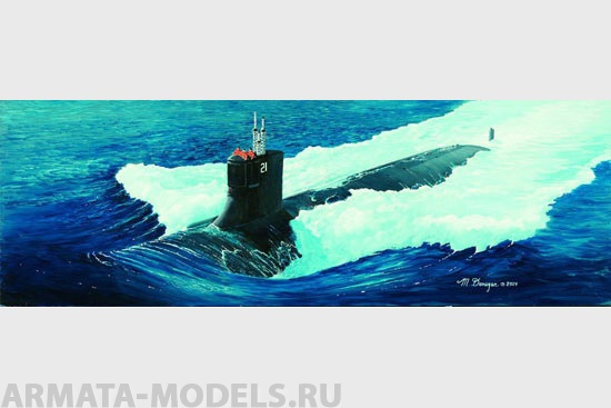05904P USS SSN-21 Seawolf Attack Submarine Trumpeter