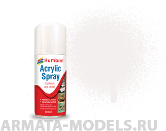 AD6049 Акриловый лак Acrylic No 49 Матовое лаковое покрытие - Modellers Spray 150 ML