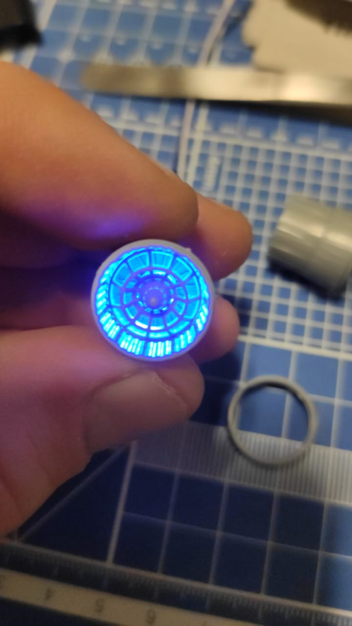 AM7274 Набор подсветки реактивных двигателей Голубая