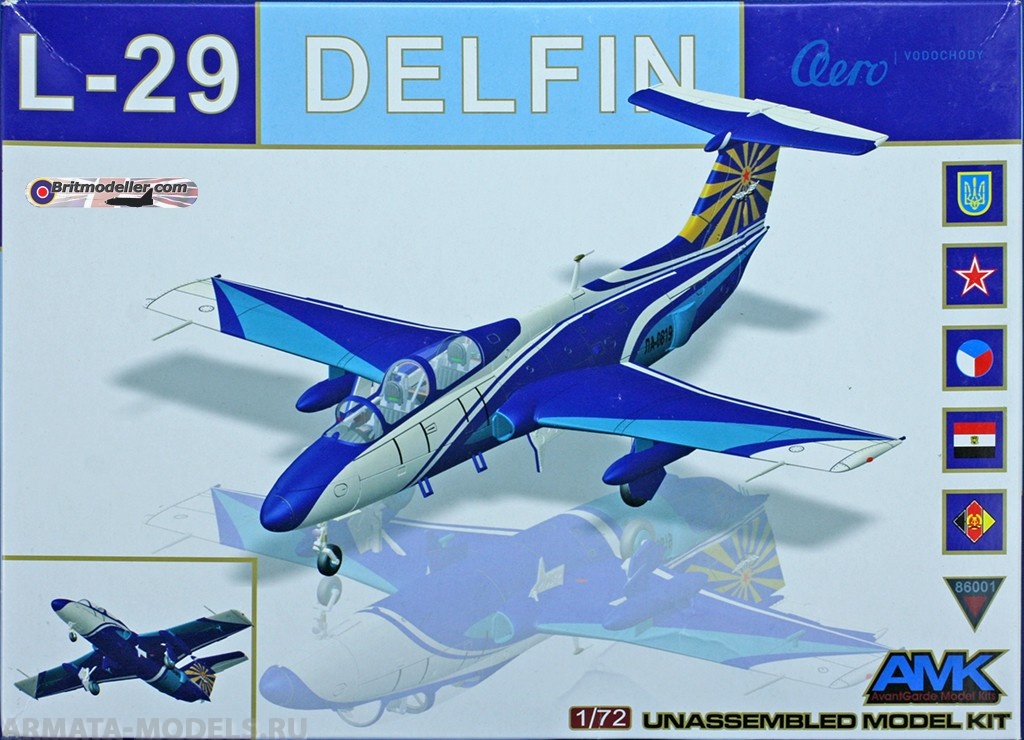 86001 Самолет Aero L-29 Delfin AMK