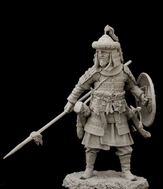 C-75-017  Mongol warrior of the 13-14 century Medieval Forge Miniatures