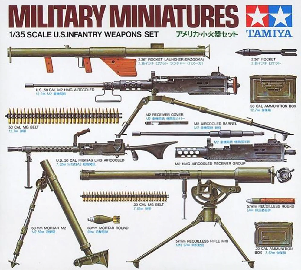35121T Набор вооружения американских солдат