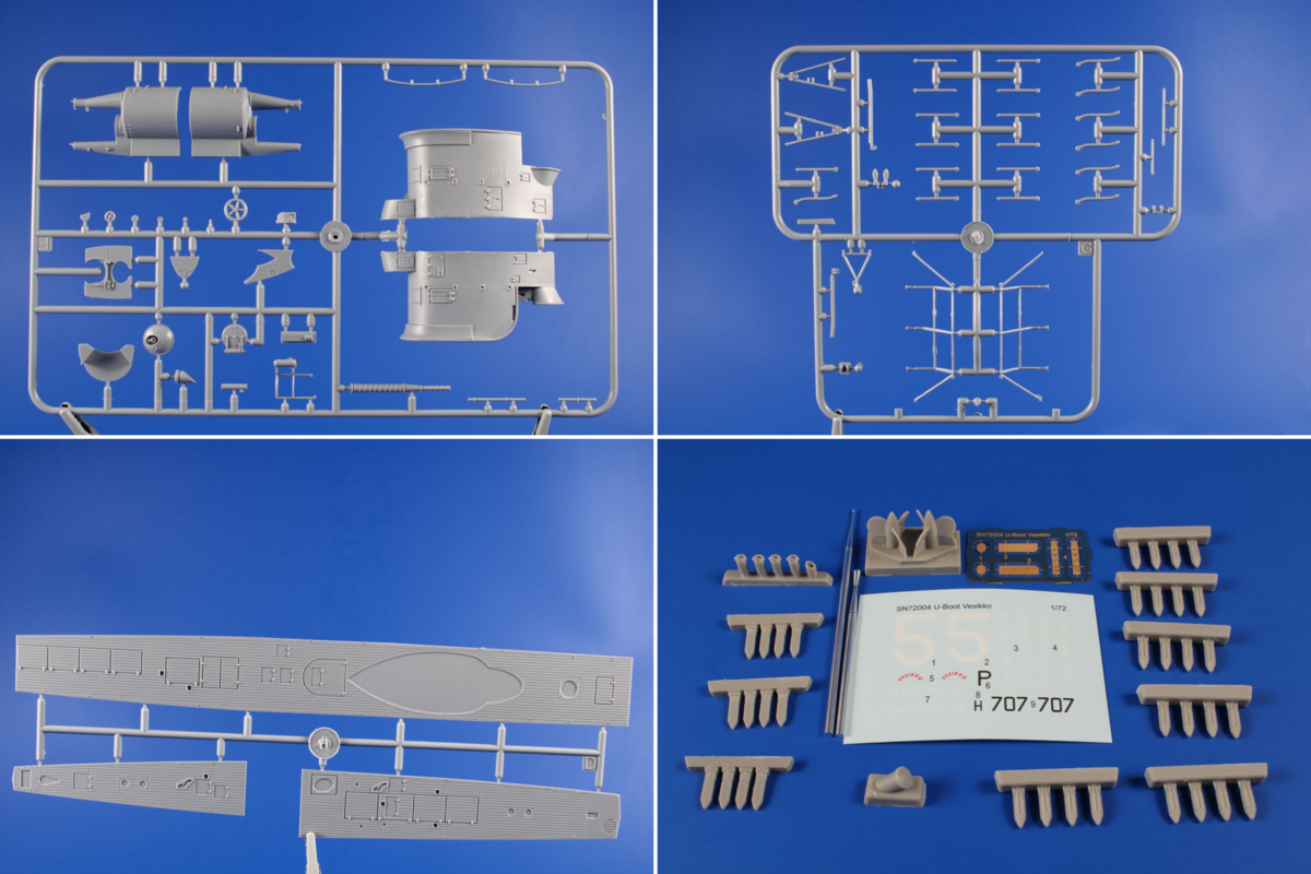 SN72004 CV 707 Vesikko ‘WWII Finnish U-Boat’ Special Hobby