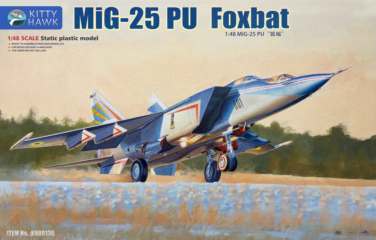 KH80136 Самолет Mig-25PU Kitty Hawk