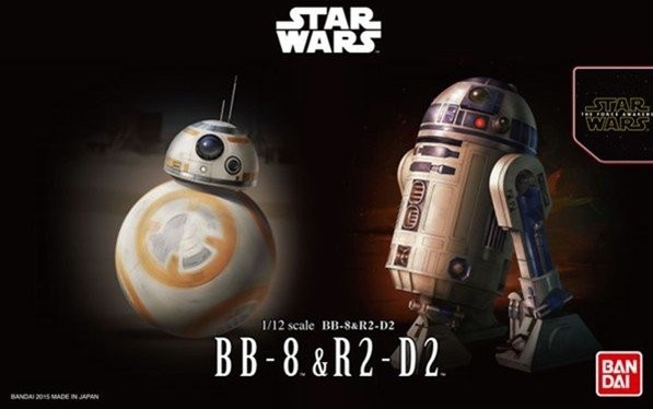 BND-2291101 Star Wars BB-8 & R2-D2 Bandai