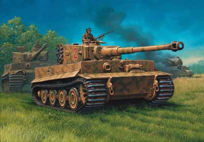 03116 Танк PzKpfw VI Tiger, 1:72, (3) Revell