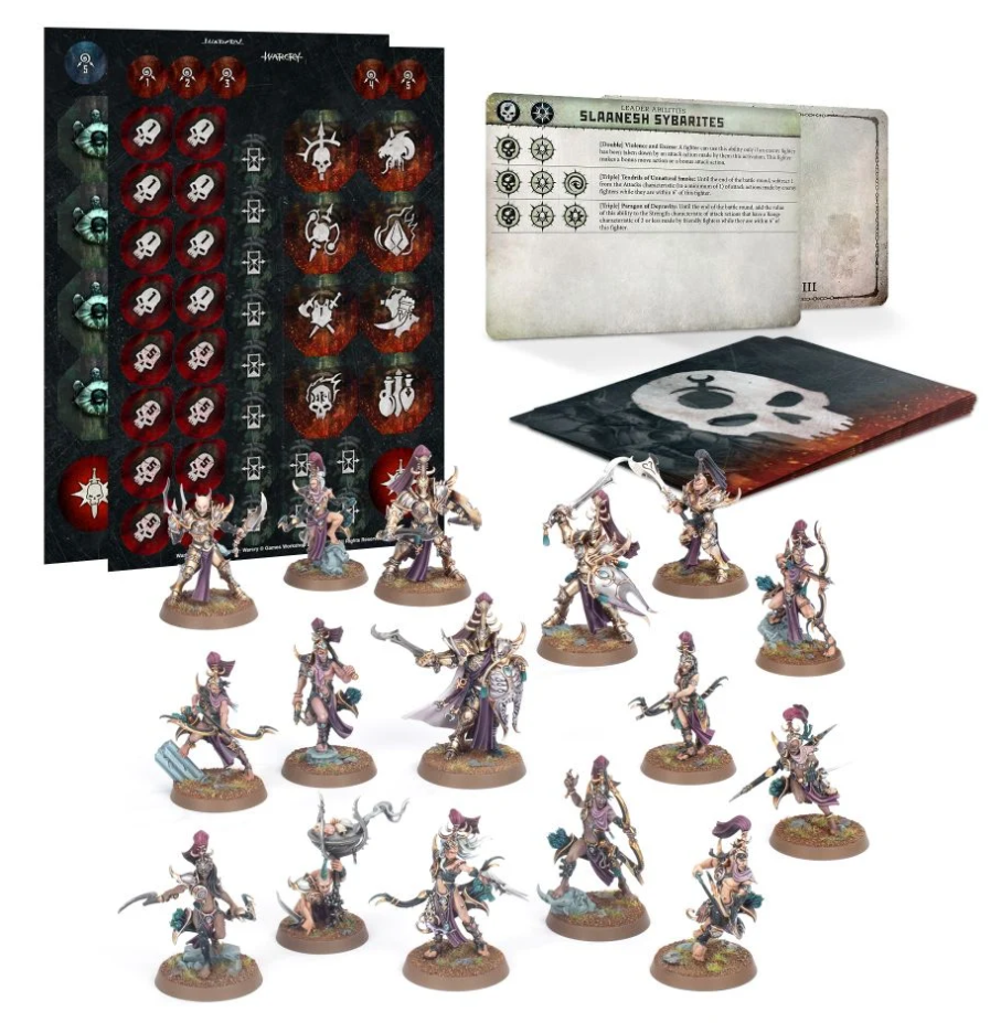 111-81 Набор Варкрай. Сибариты Слаанеш (Warcry: Slaanesh Sybarites)