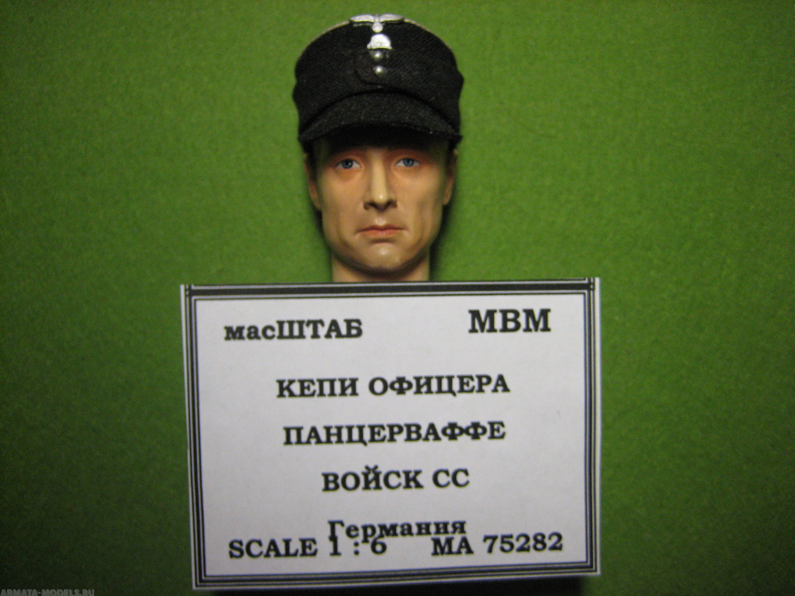 75282 Кепи офицера танкиста СС