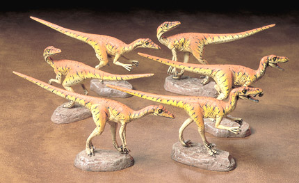 60105T Диорама Велоцирапторы (Velociraptors Diorama Set) Tamiya