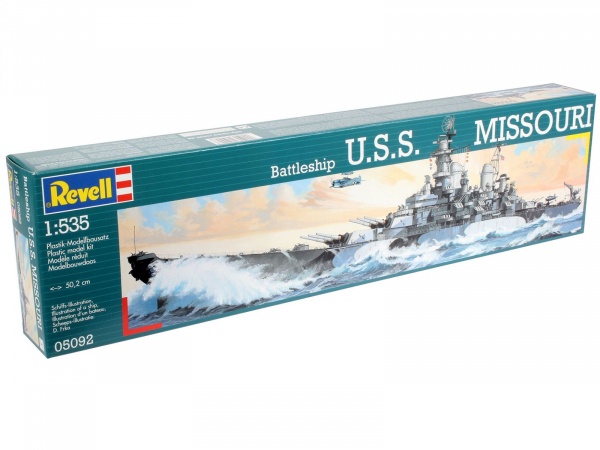 05092 Военный корабль USS Missouri (1/535) Revell