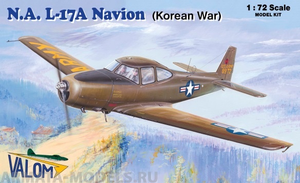 72106 Самолет N.A. L-17A Navion Valom