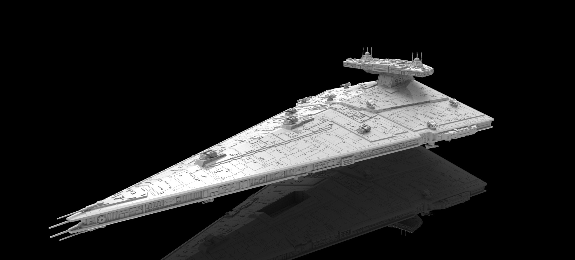 AM2710 Тяжелый имперский крейсер Виндикатор. Звездные войны. Star Wars Arma Models